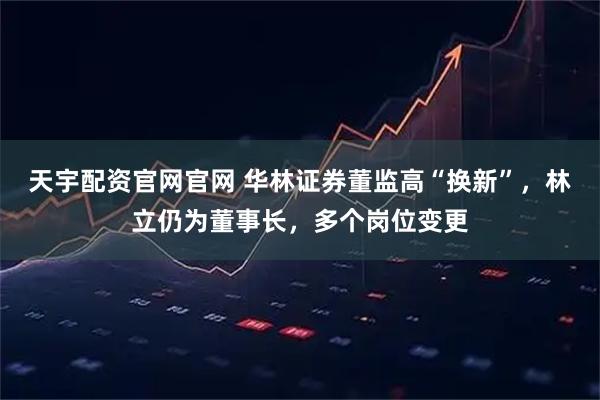 天宇配资官网官网 华林证券董监高“换新”，林立仍为董事长，多个岗位变更